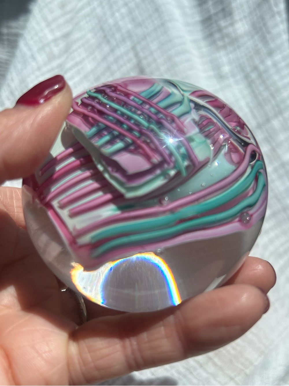 💕Stunning Schmidt paper weight 
Vintage 80’s💕